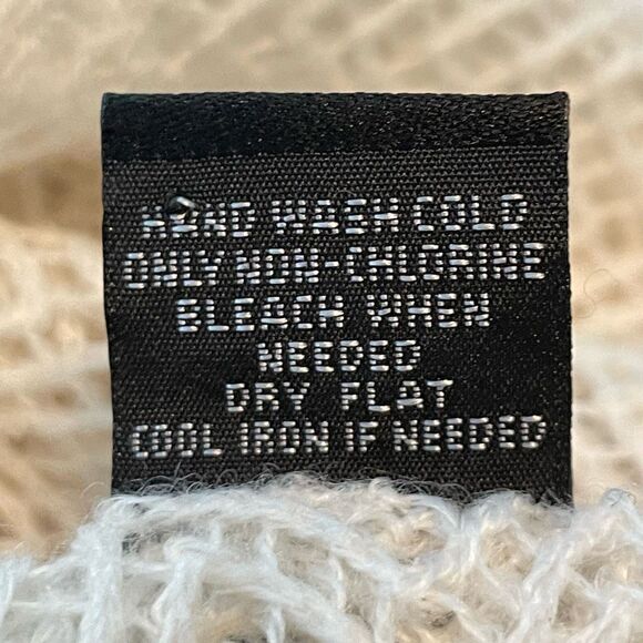 Cejon Open Knit Fringe Collar Scarf Cream Snood Neck Warmer Winter One Size - Picture 5 of 5